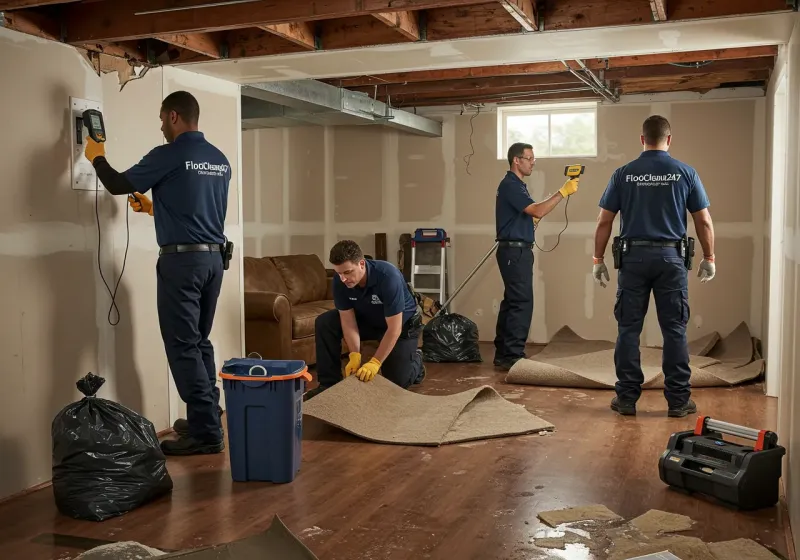 Flood DamageMaterial Assessment and Debris Removal process in Manhattan, KS